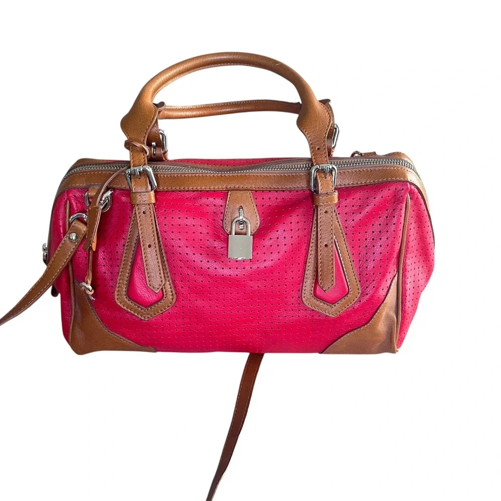 Sundance red perforated